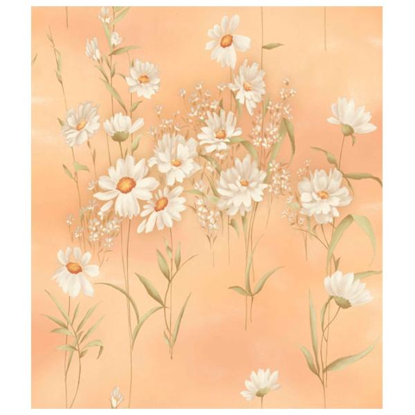 Tapete Grandeco Margaritta Orange / Floristică photo 1 Tapete Grandeco Margaritta Orange / Floristică photo 1