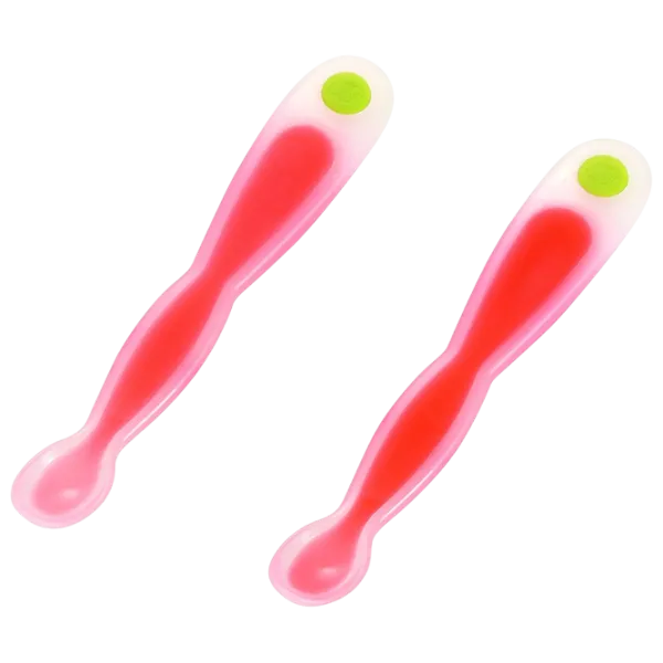 Lingură Bebe Confort 31000276 Pentru fetițe / 4+ luni / Pink photo 1