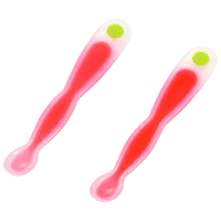 Ложка Bebe Confort 31000276 Для девочек / 4+ месяца / Розовый