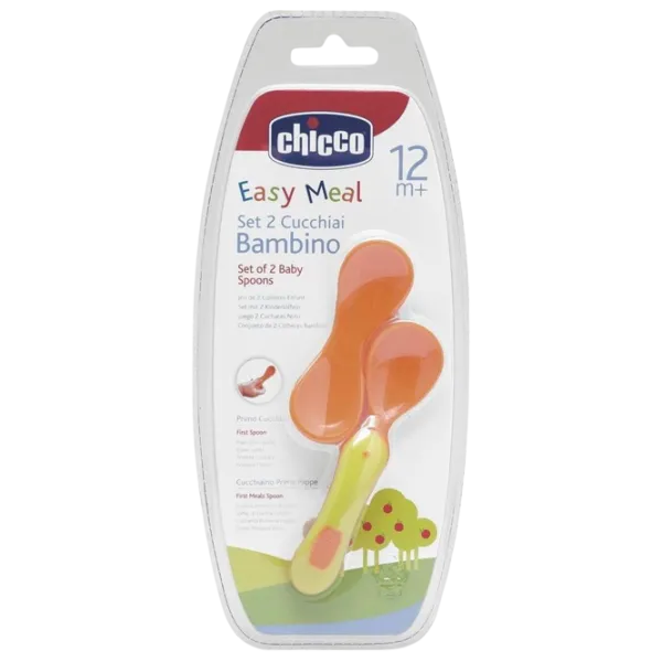 Ложка Chicco 68576.20 Унисекс / 12+ месяцев / Оранжевый photo 1 Ложка Chicco 68576.20 Унисекс / 12+ месяцев / Оранжевый photo 1