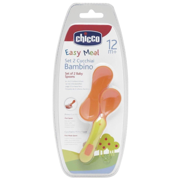 Ложка Chicco 68576.20 Унисекс / 12+ месяцев / Оранжевый photo 1 Ложка Chicco 68576.20 Унисекс / 12+ месяцев / Оранжевый photo 1