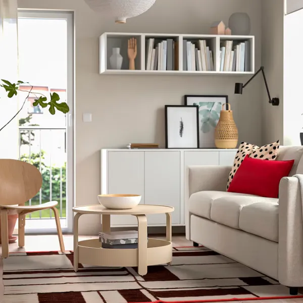 Ковер Ikea Rastplats Бежевый Черный / Шерсть photo 2 Ковер Ikea Rastplats Бежевый Черный / Шерсть photo 2