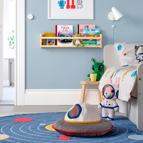 Covor Ikea Aftonsparv Blue / Poliester photo 2 Covor Ikea Aftonsparv Blue / Poliester photo 2