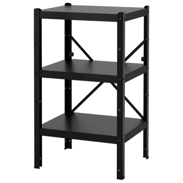 Стеллаж Ikea Bror  110 x 65 x 55см cm / Металл / Black photo 1
