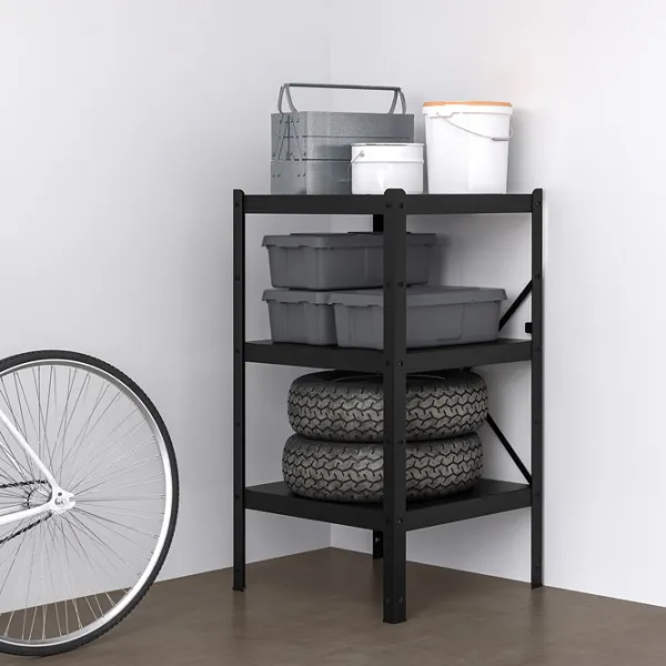 Стеллаж Ikea Bror  110 x 65 x 55см cm / Металл / Black photo 3