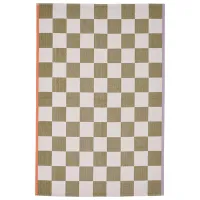 Covor Ikea Klassrum White Green / Bumbac