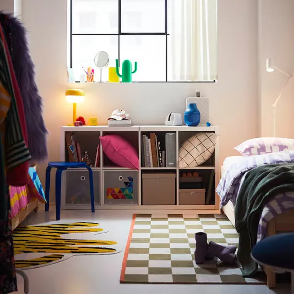 Ковер Ikea Klassrum Белый Зеленый / Хлопок photo 3 Ковер Ikea Klassrum Белый Зеленый / Хлопок photo 3