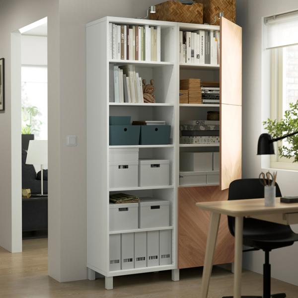 Etajeră Ikea Besta 202 x 120 x 42 cm / PAL / White photo 5