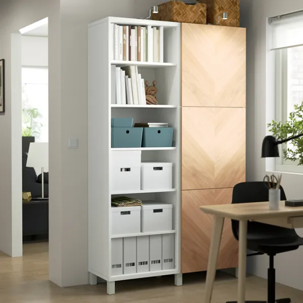 Etajeră Ikea Besta 202 x 120 x 42 cm / PAL / White photo 6