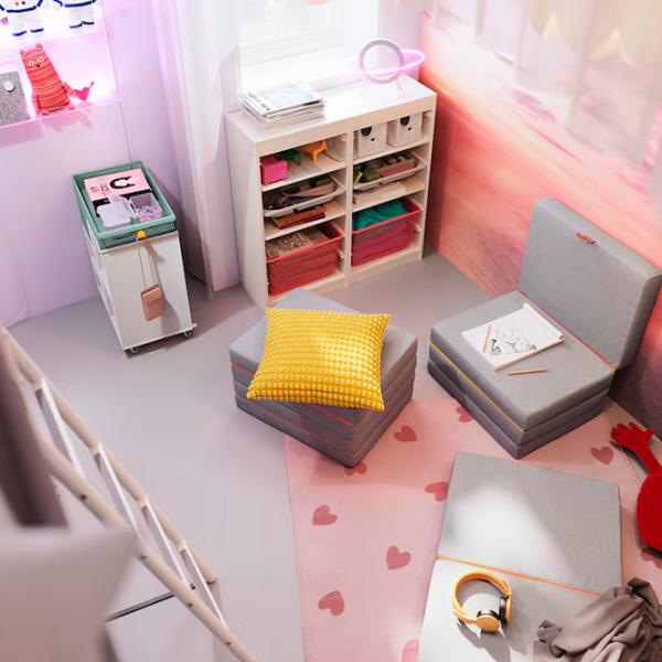 Ковер Ikea Barndrom Розовый / Полиэстер photo 2 Ковер Ikea Barndrom Розовый / Полиэстер photo 2