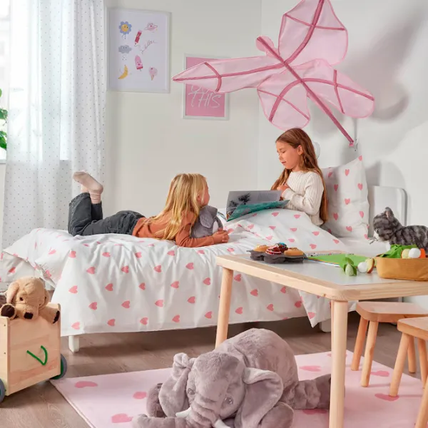 Ковер Ikea Barndrom Розовый / Полиэстер photo 4 Ковер Ikea Barndrom Розовый / Полиэстер photo 4