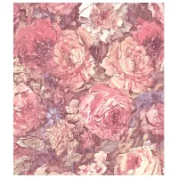 Tapete Grandeco Vintage (Wild roses) Multicolor / Floristică