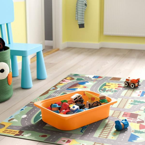 Etajeră cu containere Ikea Trofast 7 91 x 94 x 44 cm / Pin Masiv / Pine photo 9