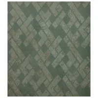 Tapete Grandeco Puzzle Green Gray / Geometric