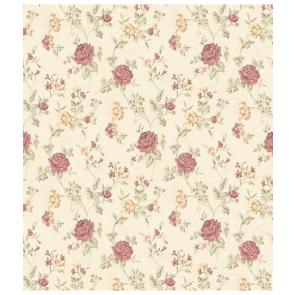 Обои Grandeco Balmina Flower All-Over Beige Red / Флористика photo 1 Обои Grandeco Balmina Flower All-Over Beige Red / Флористика photo 1