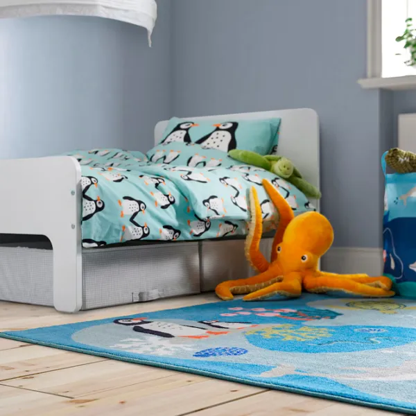 Ковер Ikea Blavingad Синий / Полиэстер photo 4