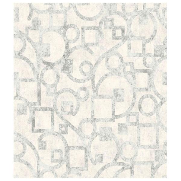 Обои Grandeco Labyrinth  Beige Grey / Геометрический photo 1