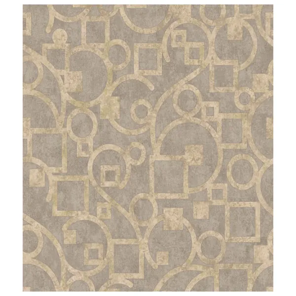 Tapete Grandeco Labyrinth  Brown Beige / Geometric photo 1 Tapete Grandeco Labyrinth  Brown Beige / Geometric photo 1