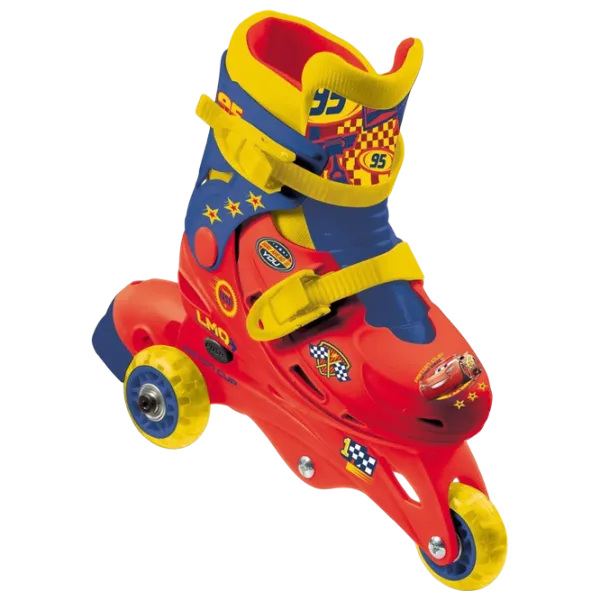 Ролики Mondo Cars 3 (28065) Для мальчиков / / Красный photo 2