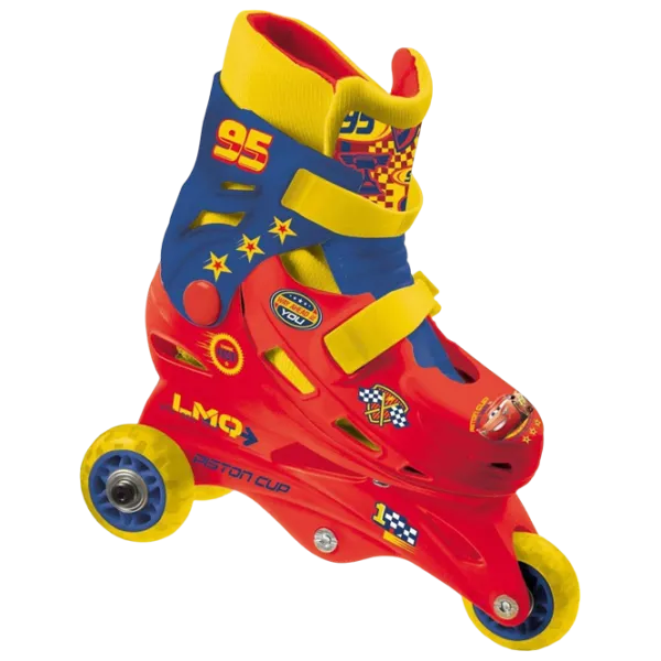 Ролики Mondo Cars 3 (28065) Для мальчиков / / Красный photo 3