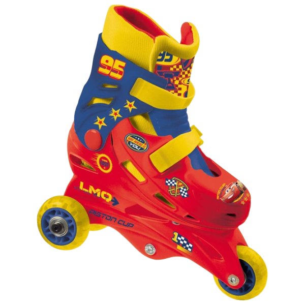 Ролики Mondo Cars 3 (28065) Для мальчиков / / Красный photo 3