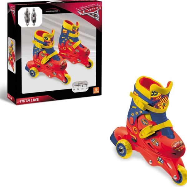Ролики Mondo Cars 3 (28065) Для мальчиков / / Красный photo 4