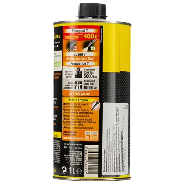 Aditiv pentru curățare Bardahl 11551 1l photo 2