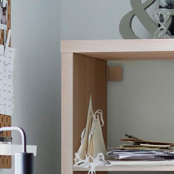 Стеллаж Ikea Kallax 164 x 147 x 39см cm / ЛДСП / Выбеленный дуб photo 6