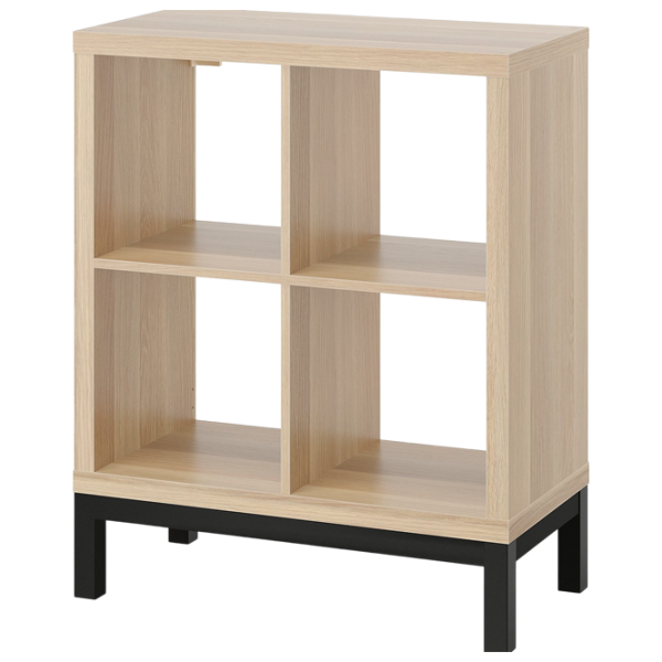 Стеллаж Ikea Kallax 94 x 77 x 39см cm / ЛДСП / Выбеленный дуб photo 1