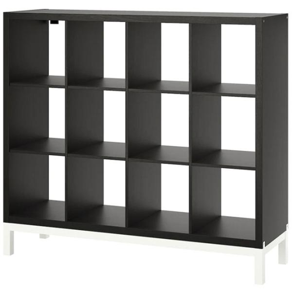 Стеллаж Ikea Kallax 129 x 147 x 39см cm / ЛДСП / Темно Коричневый photo 1