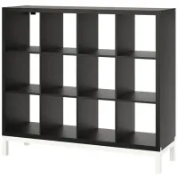 Стеллаж Ikea Kallax 129 x 147 x 39см cm / ЛДСП / Темно Коричневый