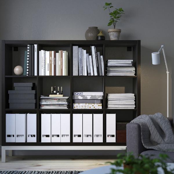 Стеллаж Ikea Kallax 129 x 147 x 39см cm / ЛДСП / Темно Коричневый photo 6