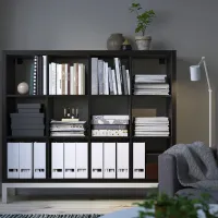 Стеллаж Ikea Kallax 129 x 147 x 39см cm / ЛДСП / Темно Коричневый photo 6