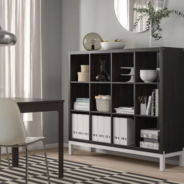 Стеллаж Ikea Kallax 129 x 147 x 39см cm / ЛДСП / Темно Коричневый photo 7