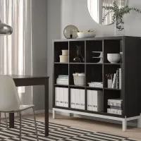 Стеллаж Ikea Kallax 129 x 147 x 39см cm / ЛДСП / Темно Коричневый photo 7