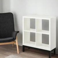 Стеллаж Ikea Kallax 94 x 77 x 39см cm / ЛДСП / White Gloss photo 6