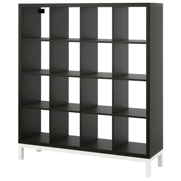 Стеллаж Ikea Kallax 164 x 147 x 39см cm / ЛДСП / Черный Коричневый photo 1