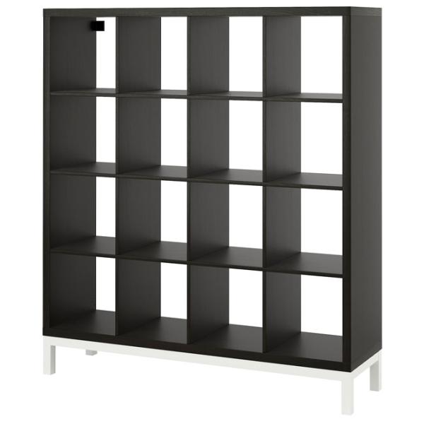 Стеллаж Ikea Kallax 164 x 147 x 39см cm / ЛДСП / Черный Коричневый photo 1