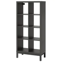Стеллаж Ikea Kallax 164 x 77 x 39см cm / ЛДСП / Черный Коричневый