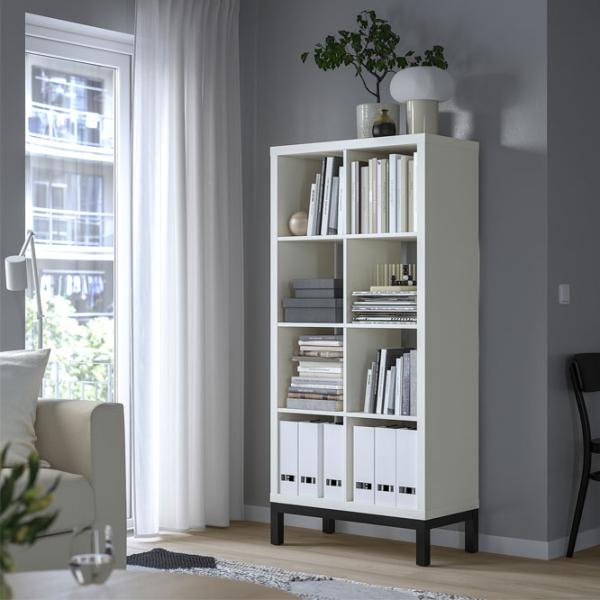 Стеллаж Ikea Kallax 164 x 77 x 39см cm / ЛДСП / Black photo 5