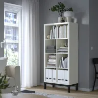 Стеллаж Ikea Kallax 164 x 77 x 39см cm / ЛДСП / White Gloss photo 4