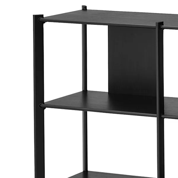 Etajeră Ikea Jattesta 85 x 240 x 40 cm / Bambus / Black photo 3