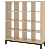 Стеллаж Ikea Kallax 164 x 147 x 39см cm / ЛДСП / Выбеленный дуб