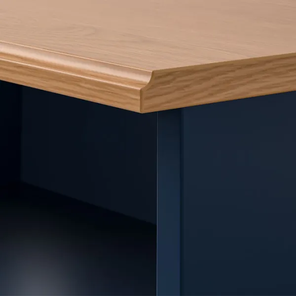 Etajeră Ikea Skruvby 140 x 60 x 37 cm / PAL / Black blue photo 6