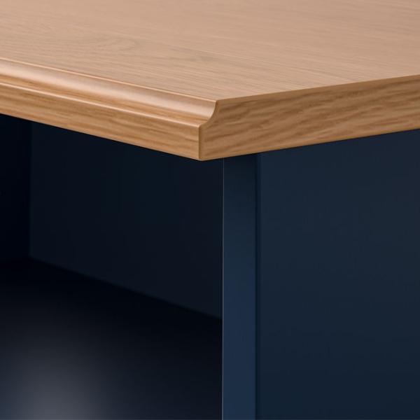 Etajeră Ikea Skruvby 140 x 60 x 37 cm / PAL / Black blue photo 6