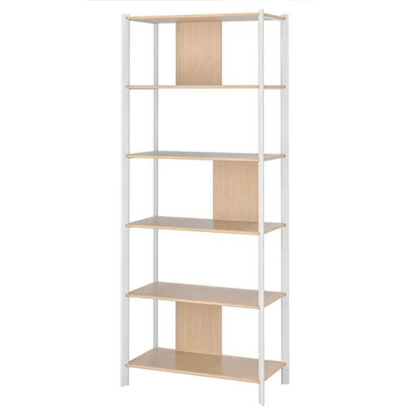 Стеллаж Ikea Jattesta 194 x 80 x 40см cm / Бамбук / White photo 1