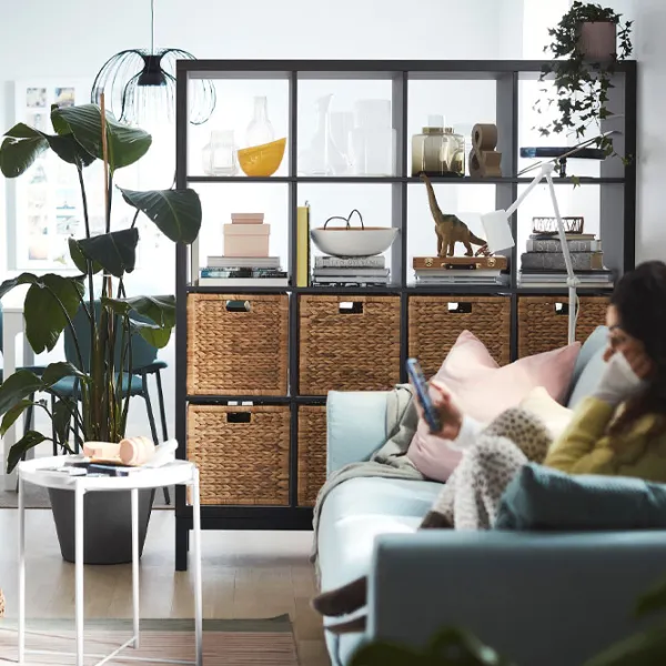 Etajeră Ikea Kallax 164 x 147 x 39 cm / PAL / Black Brown photo 3