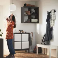 Стеллаж Ikea Kallax 94 x 77 x 39см cm / ЛДСП / Темно Коричневый photo 5