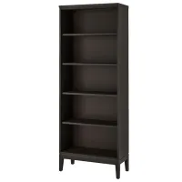 Стеллаж Ikea Hemnes 211 x 81 x 39см cm / Массив / Темно Коричневый