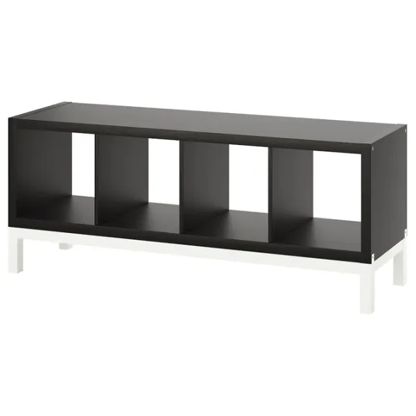 Стеллаж Ikea Kallax 59 x 147 x 39см cm / ЛДСП / Черный Коричневый photo 1